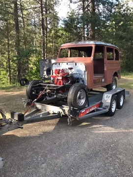 1950 Willys Station Wagon Utility