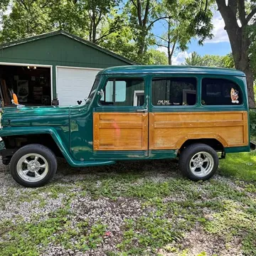 1950 Willys Wagon Wood