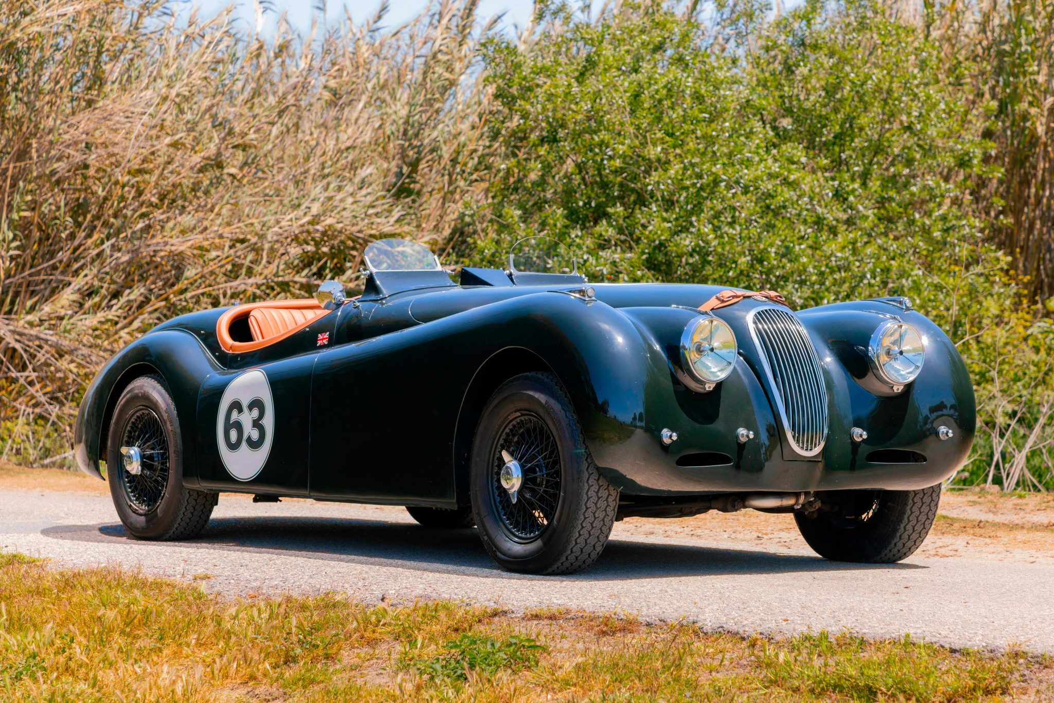 Alloy-Bodied 1950 Jaguar XK120 Roadster 5-Speed