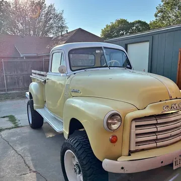 1951 GMC 3500 Club Coupe Long Bed
