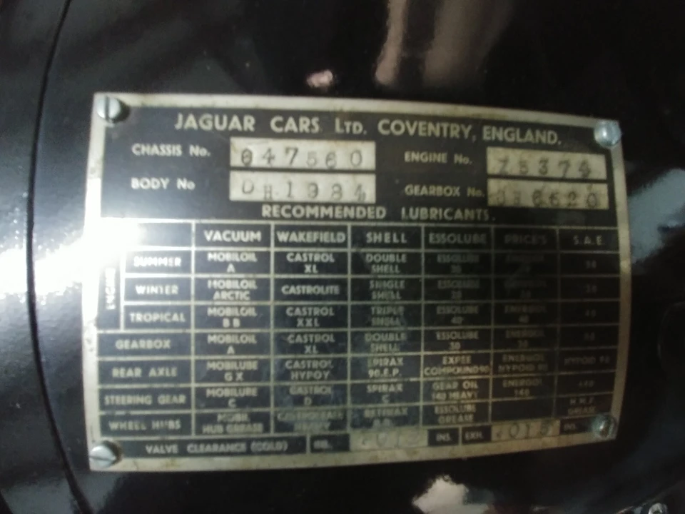 1951 Jaguar Mark V - Image 17 of 21