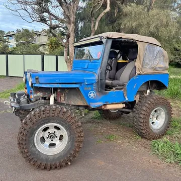 1951 Jeep Willys Flat Fender