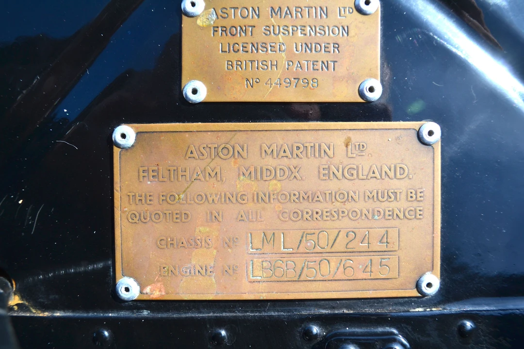 1952 Aston Martin DB1 & DB2 & DB2/4 & DB Mark III - Image 5 of 16