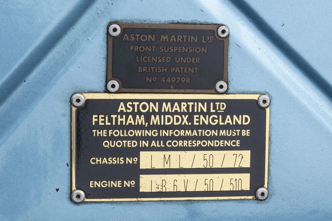 1952 Aston Martin DB1 & DB2 & DB2/4 & DB Mark III - Image 7 of 31