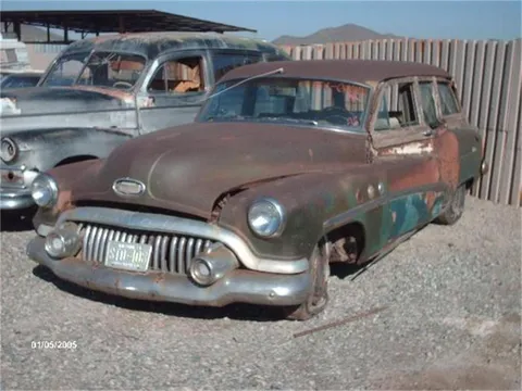 1952 Buick Antique Woodie