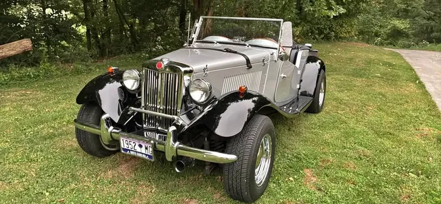 1952 MG TD Chrome