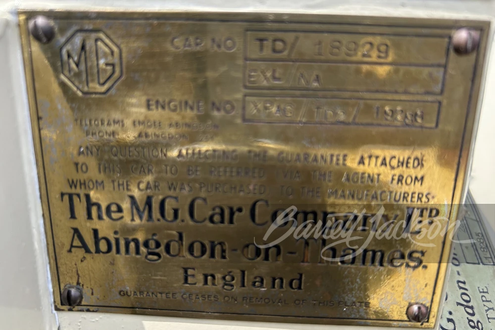 1952 MG TD - Image 9 of 10