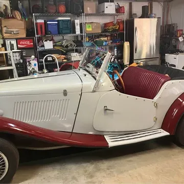 1952 MG MGTD Gun Metal Gray