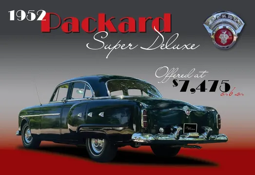 1952 Packard DeLuxe Eight Coupe