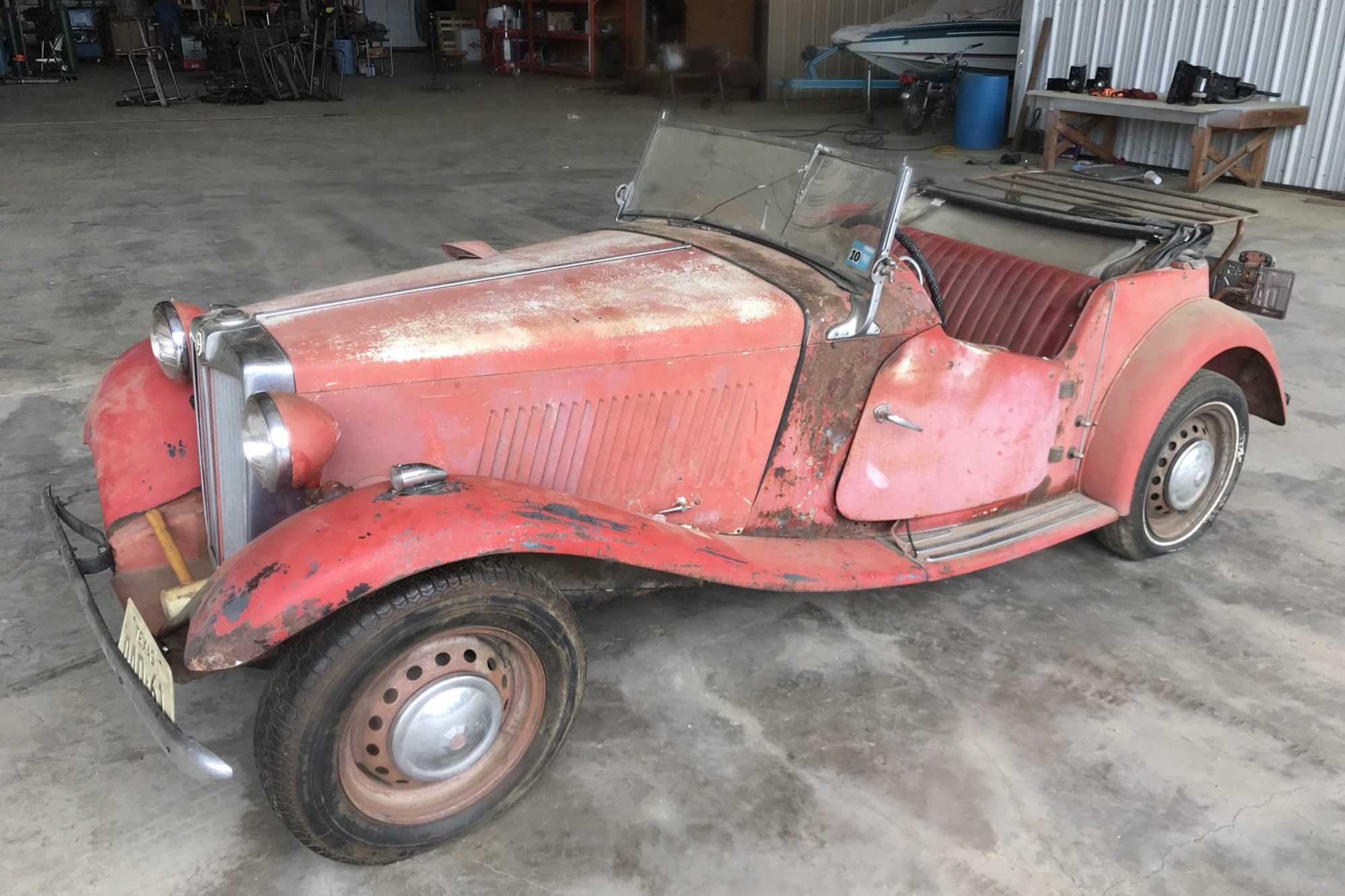 1952 MG TD Project