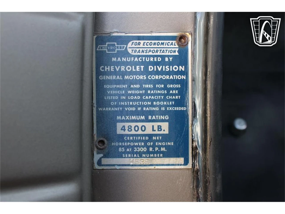 1953 Chevrolet Advance Design - Image 20 of 31