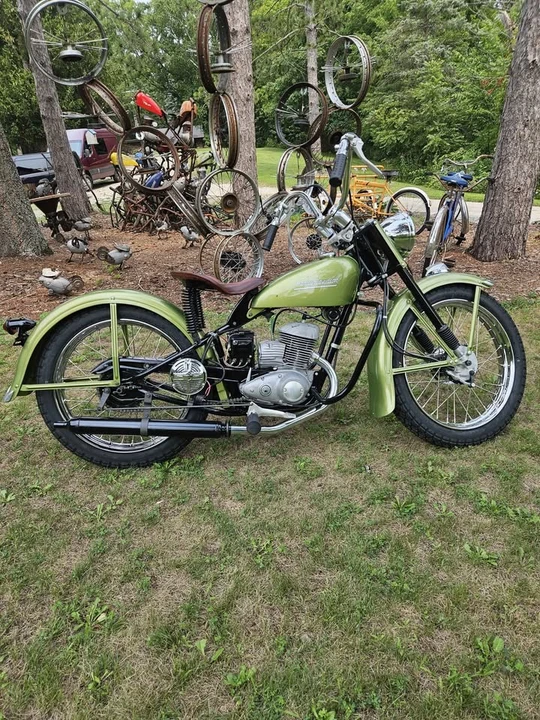 1953 Harley-Davidson Small Twin Flathead - Image 3 of 8