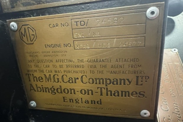 1953 MG TD - Image 10 of 10