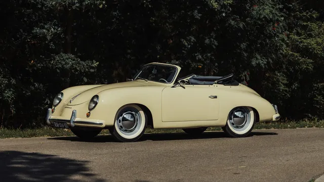 1953 Porsche 356 Pre-A Knickscheibe 1500 Cabriolet