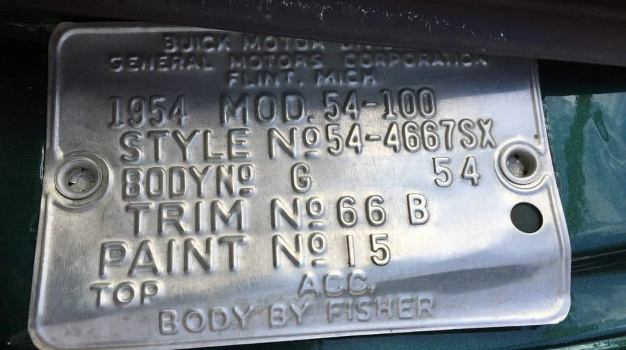1954 Buick Skylark 1st-2nd Gen - Image 11 of 12