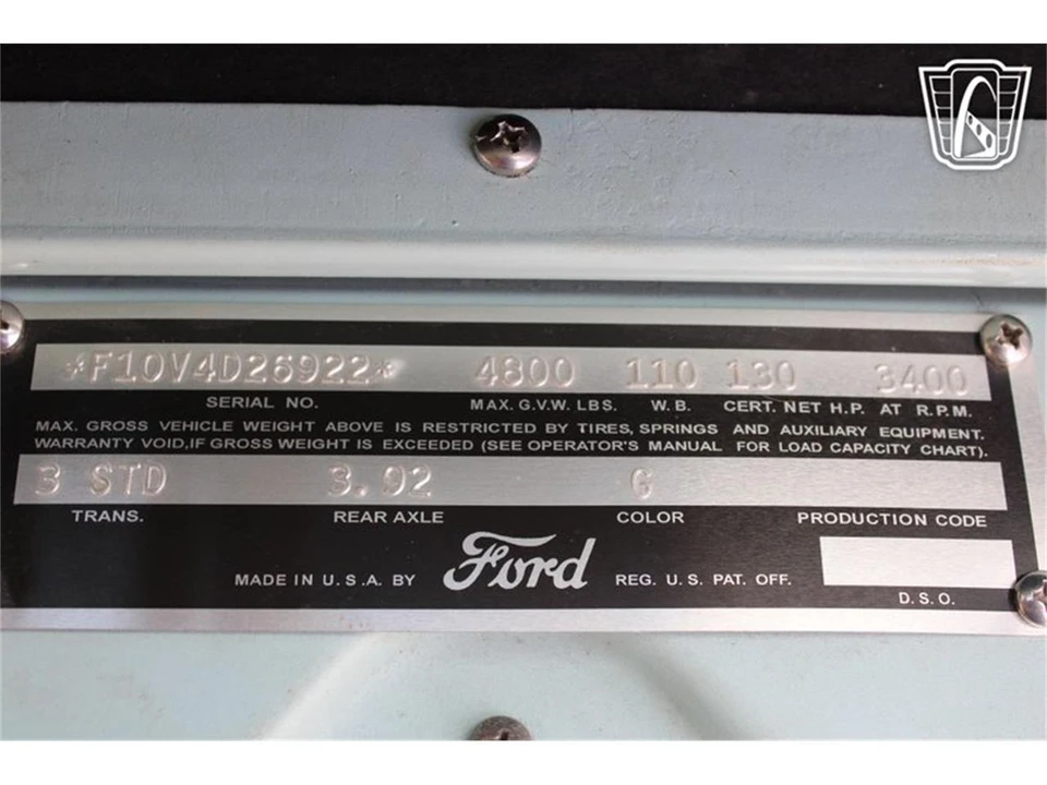1954 Ford F-Series 2nd Gen - Image 20 of 31