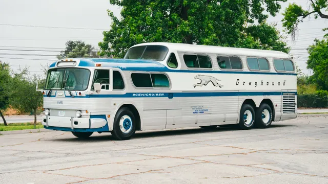 1954 GMC PD4501 Scenicruiser Passenger Bus