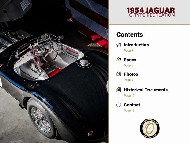 1954 Jaguar C-Type - Image 2 of 12