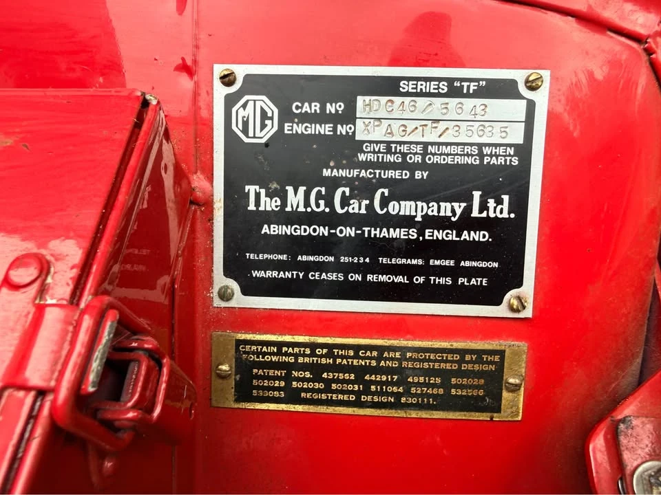 1954 MG TF - Image 9 of 13