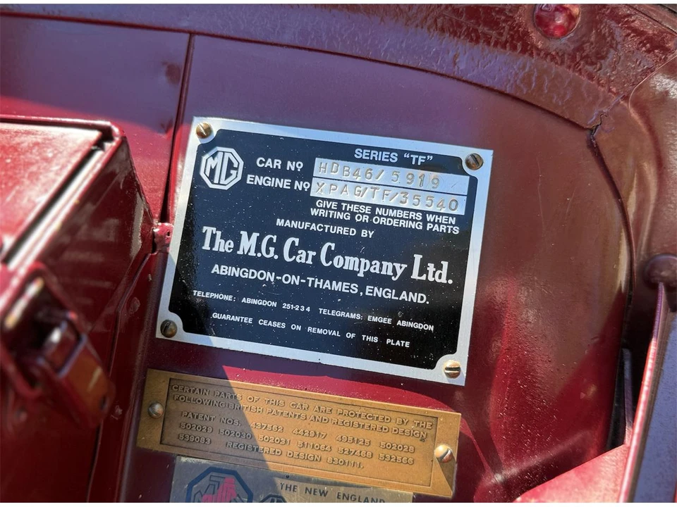 1954 MG TF - Image 18 of 31