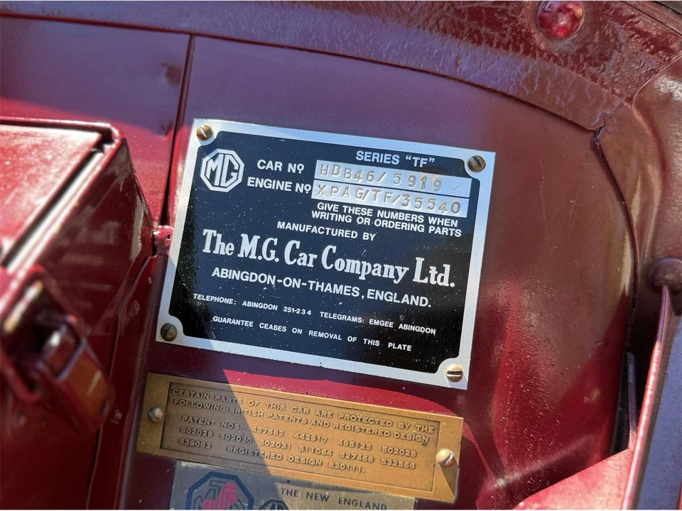 1954 MG TF - Image 18 of 31