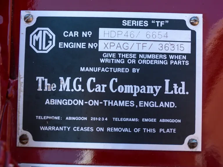 1954 MG TF - Image 25 of 31