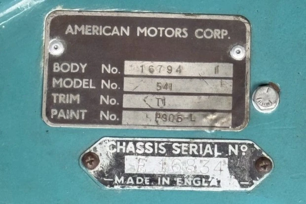 1954 Nash Metropolitan - Image 8 of 8