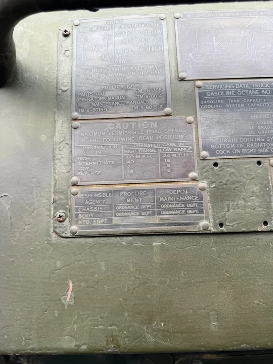 1954 Willys M38 & M38A1 - Image 12 of 21
