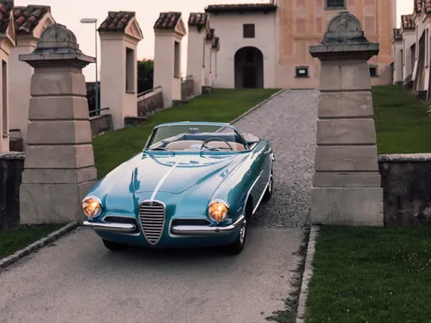 1955 Alfa Romeo 1900 Cabriolet "La Fleche" by Vignale