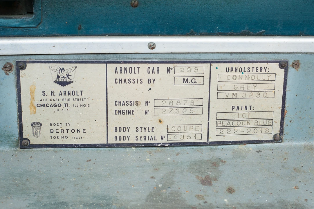 1955 Arnolt - Image 11 of 26