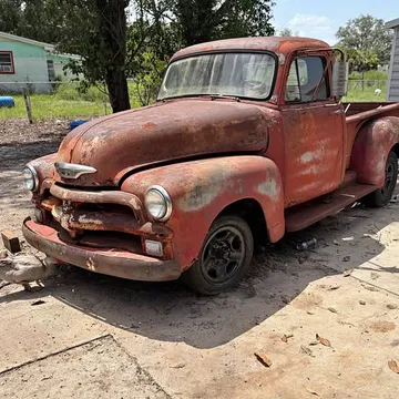 1955 Chevrolet 3500 Extended Cab & Chassis 156" WB 2D