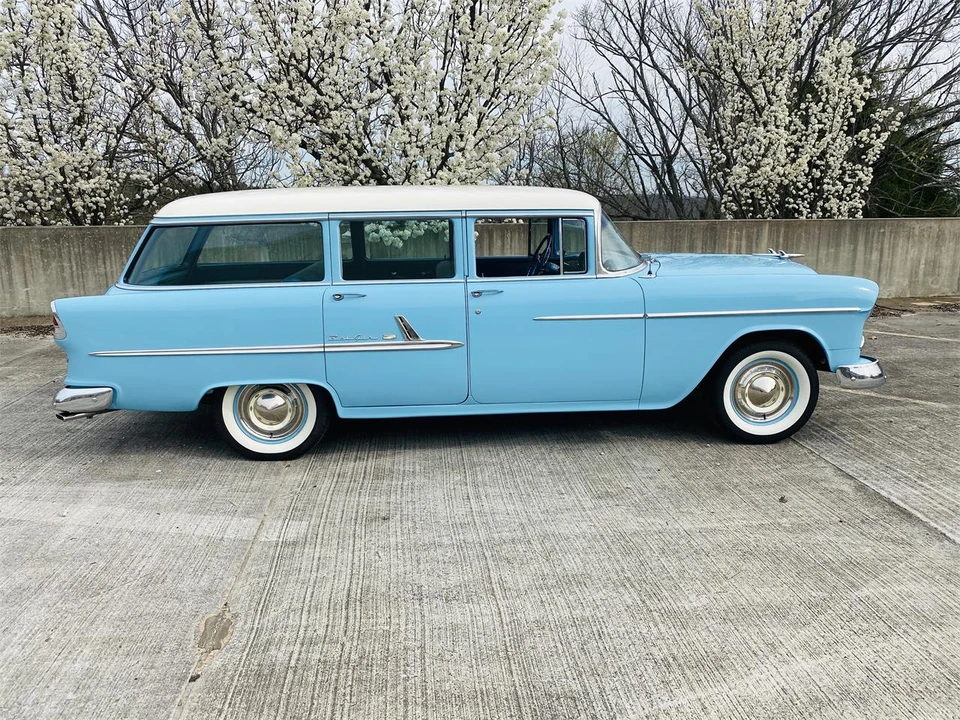 1955 Chevrolet Tri-Five Bel Air Sedan & Wagon - Image 4 of 24