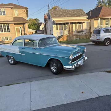1955 Chevrolet Bel Air Two-Door Post