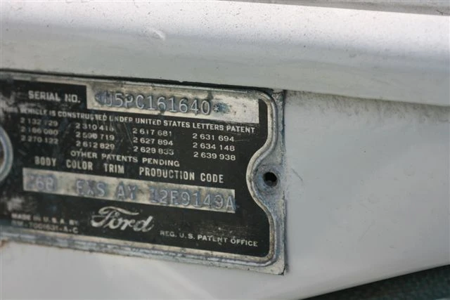 1955 Ford Thunderbird 1st Gen - Image 2 of 3