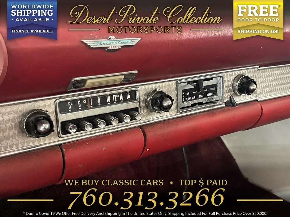 1955 Ford Thunderbird 1st Gen - Image 12 of 31