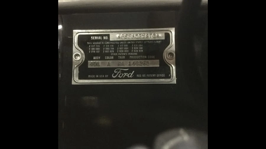 1955 Ford Thunderbird 1st Gen - Image 19 of 19