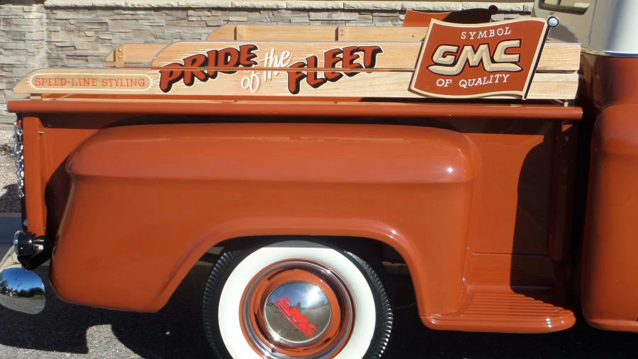 1955 GMC Blue Chip - Image 6 of 6