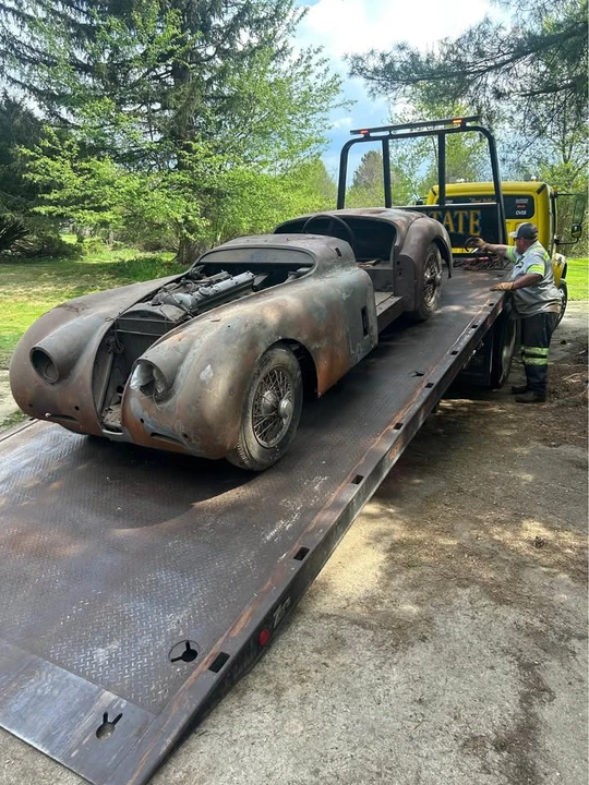 1955 Jaguar XK - Image 3 of 20