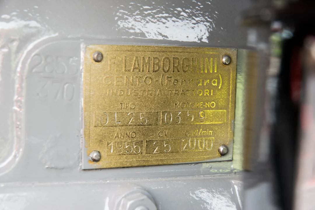 1955 Lamborghini Tractors - Image 16 of 17