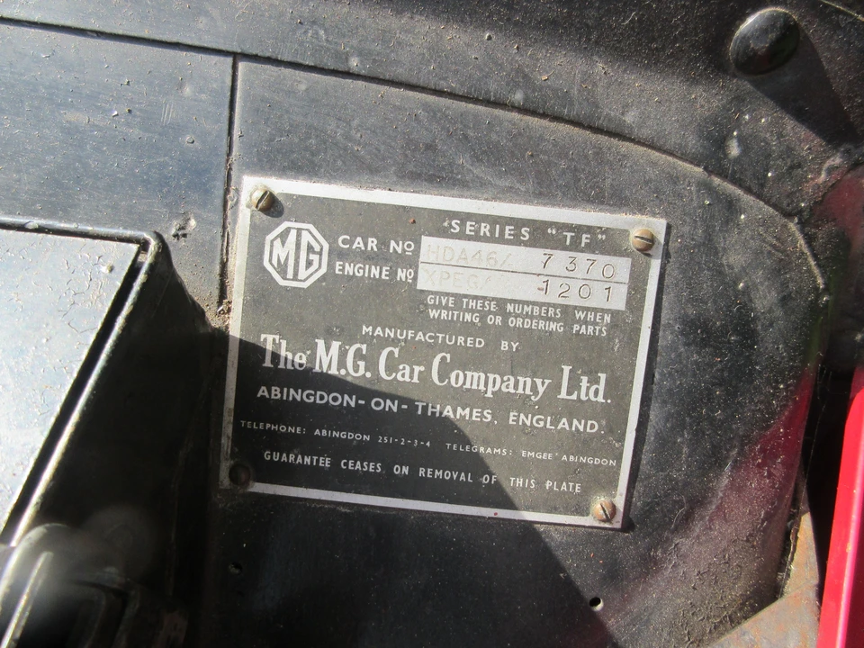 1955 MG TF - Image 19 of 24