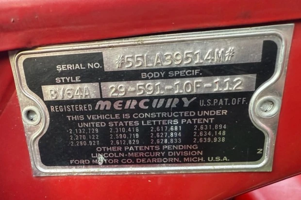 1955 Mercury Montclair - Image 8 of 8