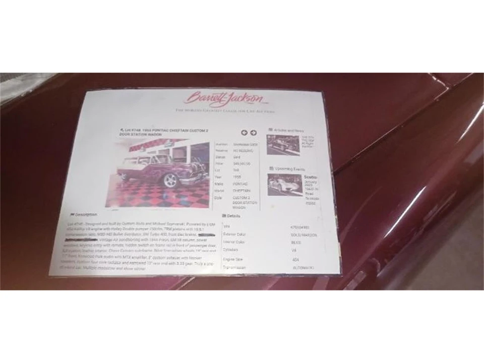1955 Pontiac Chieftain - Image 16 of 20