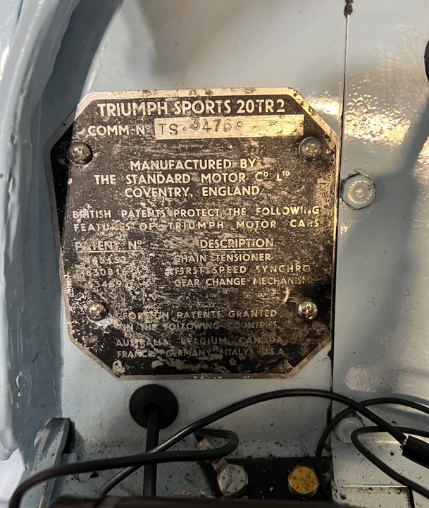 1955 Triumph TR2 - Image 26 of 27