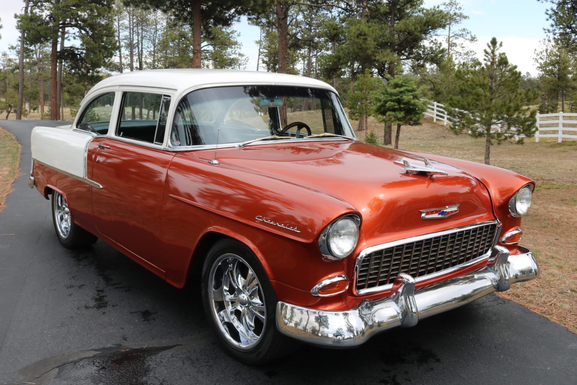 Supercharged 383-Powered 1955 Chevrolet 210 2-Door Sedan