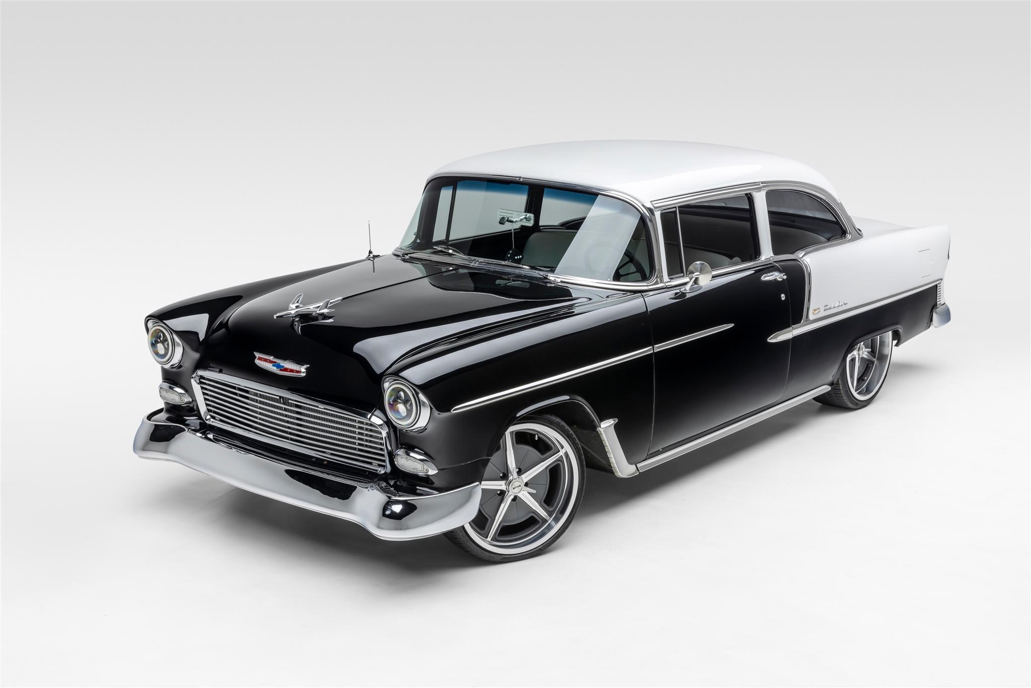 Supercharged LS3-Powered 1955 Chevrolet Bel Air 2-Door Sedan 6-Speed