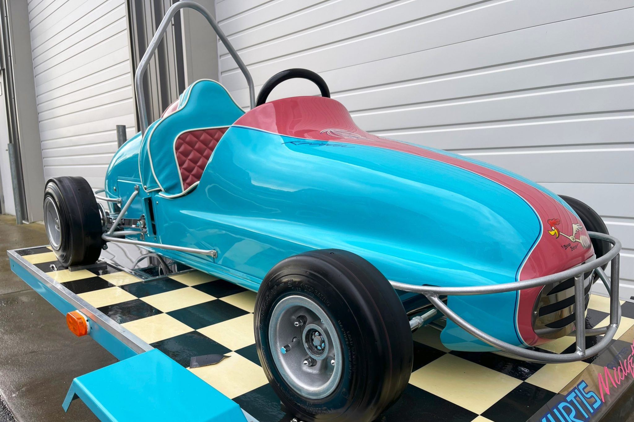 Kurtis-Kraft Quarter Midget Racer w/Trailer