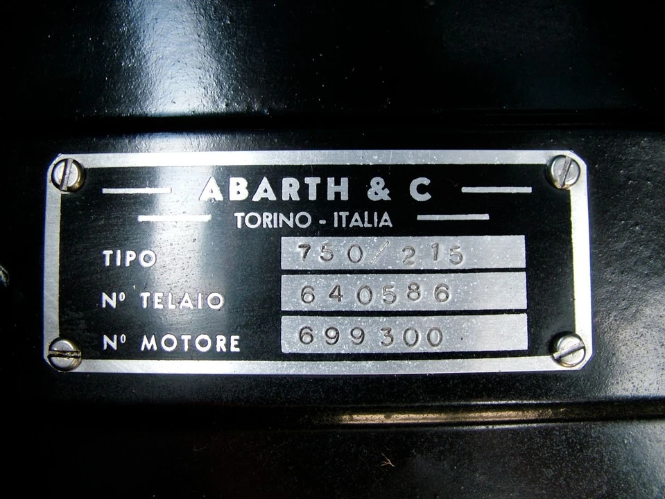 1956 Abarth 750 - Image 6 of 10