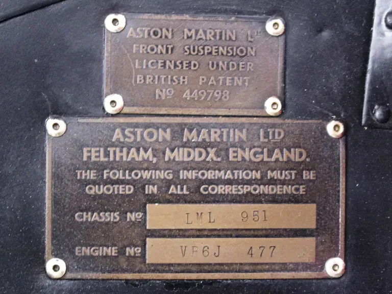 1956 Aston Martin DB1 & DB2 & DB2/4 & DB Mark III - Image 7 of 11