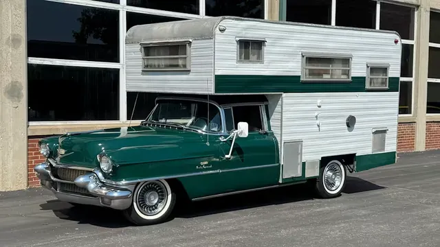 1956 Cadillac Sixty Special Camper