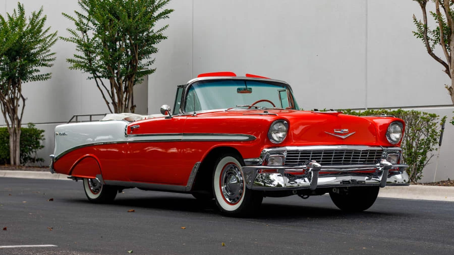 1956 Chevrolet Tri-Five Bel Air Convertible - Image 24 of 31